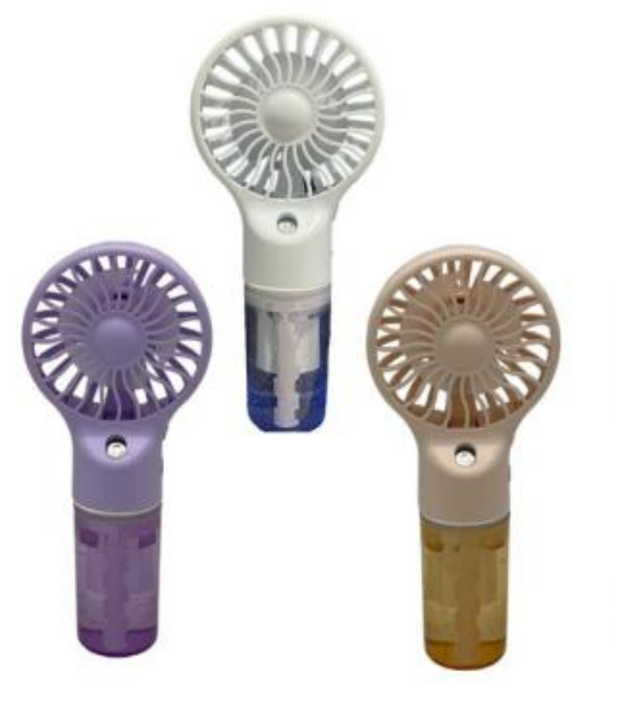 VENTILADOR DE MANO CON HUMIDIFICADOR